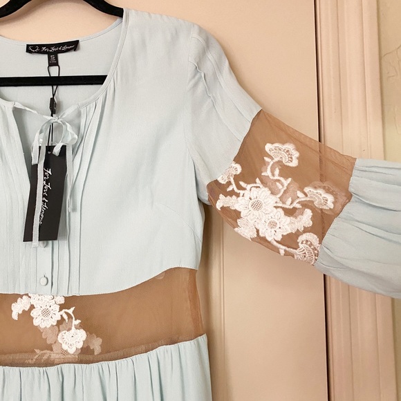 For Love & Lemons Eva Midi Dress NWT - Picture 2 of 3